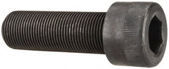 Made in USA - 1-14 UNF Hex Socket Drive, Socket Cap Screw - Alloy Steel, Black Oxide Finish, Fully Threaded, 3" Length Under Head - Caliber Tooling