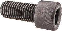 Made in USA - 1-1/8 - 7 UNC Hex Socket Drive, Socket Cap Screw - Alloy Steel, Black Oxide Finish, Fully Threaded, 2-1/2" Length Under Head - Caliber Tooling