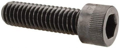 Made in USA - 5/16-18 UNC Hex Socket Drive, Socket Cap Screw - Alloy Steel, Black Oxide Finish, Fully Threaded, 1-1/8" Length Under Head - Caliber Tooling