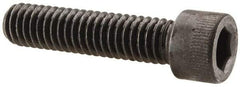 Made in USA - 5/16-18 UNC Hex Socket Drive, Socket Cap Screw - Alloy Steel, Black Oxide Finish, Fully Threaded, 1-3/8" Length Under Head - Caliber Tooling