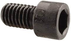 Made in USA - 7/16-14 UNC Hex Socket Drive, Socket Cap Screw - Alloy Steel, Black Oxide Finish, Fully Threaded, 3/4" Length Under Head - Caliber Tooling