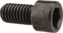 Made in USA - 7/16-14 UNC Hex Socket Drive, Socket Cap Screw - Alloy Steel, Black Oxide Finish, Fully Threaded, 7/8" Length Under Head - Caliber Tooling