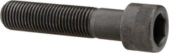 Made in USA - 7/16-20 UNF Hex Socket Drive, Socket Cap Screw - Alloy Steel, Black Oxide Finish, Partially Threaded, 2" Length Under Head - Caliber Tooling