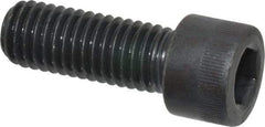 Made in USA - 1/2-13 UNC Hex Socket Drive, Socket Cap Screw - Alloy Steel, Black Oxide Finish, Fully Threaded, 1-3/8" Length Under Head - Caliber Tooling