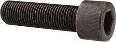 Made in USA - 1/2-20 UNF Hex Socket Drive, Socket Cap Screw - Alloy Steel, Black Oxide Finish, Fully Threaded, 1-3/4" Length Under Head - Caliber Tooling