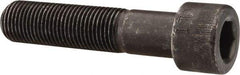 Made in USA - 1/2-20 UNF Hex Socket Drive, Socket Cap Screw - Alloy Steel, Black Oxide Finish, Partially Threaded, 2-1/4" Length Under Head - Caliber Tooling