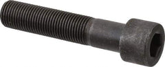 Made in USA - 1/2-20 UNF Hex Socket Drive, Socket Cap Screw - Alloy Steel, Black Oxide Finish, Partially Threaded, 2-1/2" Length Under Head - Caliber Tooling