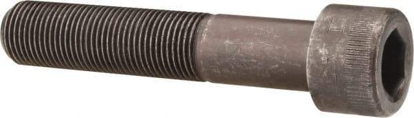 Made in USA - 5/8-18 UNF Hex Socket Drive, Socket Cap Screw - Alloy Steel, Black Oxide Finish, Partially Threaded, 3-1/4" Length Under Head - Caliber Tooling