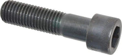 Made in USA - 3/4-10 UNC Hex Socket Drive, Socket Cap Screw - Alloy Steel, Black Oxide Finish, Partially Threaded, 3" Length Under Head - Caliber Tooling