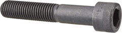 Made in USA - 3/4-10 UNC Hex Socket Drive, Socket Cap Screw - Alloy Steel, Black Oxide Finish, Partially Threaded, 4-1/4" Length Under Head - Caliber Tooling