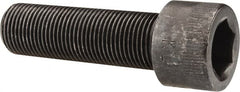 Made in USA - 3/4-16 UNF Hex Socket Drive, Socket Cap Screw - Alloy Steel, Black Oxide Finish, Fully Threaded, 2-1/2" Length Under Head - Caliber Tooling