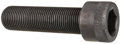 Made in USA - 3/4-16 UNF Hex Socket Drive, Socket Cap Screw - Alloy Steel, Black Oxide Finish, Fully Threaded, 2-3/4" Length Under Head - Caliber Tooling