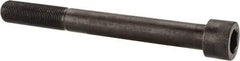 Made in USA - 3/4-16 UNF Hex Socket Drive, Socket Cap Screw - Alloy Steel, Black Oxide Finish, Partially Threaded, 7" Length Under Head - Caliber Tooling