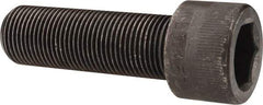 Made in USA - 7/8-14 UNF Hex Socket Drive, Socket Cap Screw - Alloy Steel, Black Oxide Finish, Fully Threaded, 2-3/4" Length Under Head - Caliber Tooling