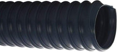 Flexaust - 8" ID, 3 Hg Vac Rating, 11 psi, PVC Vacuum & Duct Hose - 50' Long, Blue, 7.7" Bend Radius, 20 to 160°F - Caliber Tooling