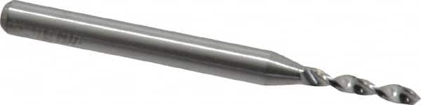 SGS - #51, 130° Drill Point, 1/8" Shank Diam, Regular Spiral Circuit Board Drill Bit - Caliber Tooling