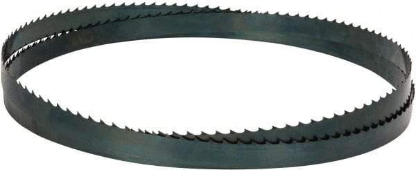 M.K. MORSE - 2 TPI, 12' 11" Long x 1" Wide x 0.035" Thick, Welded Band Saw Blade - High Carbon Steel, Toothed Edge, Raker Tooth Set, Flexible Back, Contour Cutting - Caliber Tooling