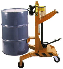 Wesco Industrial Products - 1,100 Lb Load Capacity, 55 Gal Drum Transporter - For 55 Gal Drums - Caliber Tooling