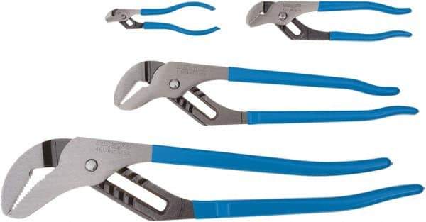 Channellock - 4 Piece Tongue & Groove Plier Set - Comes in Drawer Insert - Caliber Tooling