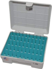 Meyer Gage - 50 Piece, 0.011-0.06 Inch Diameter Plug and Pin Gage Set - Plus 0.0001 Inch Tolerance, Class Z - Caliber Tooling