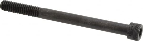 Holo-Krome - 5/16-18 UNC Hex Socket Drive, Socket Cap Screw - Alloy Steel, Black Oxide Finish, Partially Threaded, 3-3/4" Length Under Head - Caliber Tooling