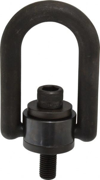 American Drill Bushing - 1,900 kgs. Load Capacity, 88.9 mm Wide x 134.9 mm High x 62 mm Opening, Extra Duty Center Pull Hoist Ring - Exact Industrial Supply