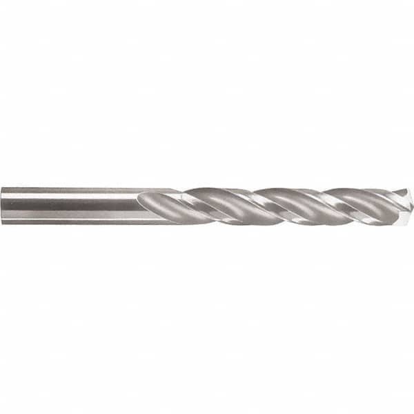 Screw Machine Length Drill Bit: 0.3976″ Dia, 150 °, Solid Carbide Coated, Right Hand Cut, Spiral Flute, Straight-Cylindrical Shank, Series 103