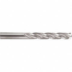 Screw Machine Length Drill Bit: 0.3937″ Dia, 150 °, Solid Carbide Coated, Right Hand Cut, Spiral Flute, Straight-Cylindrical Shank, Series 103