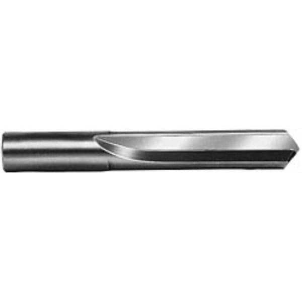 SGS - 31/64", 140° Point, Solid Carbide Straight Flute Drill Bit - Caliber Tooling