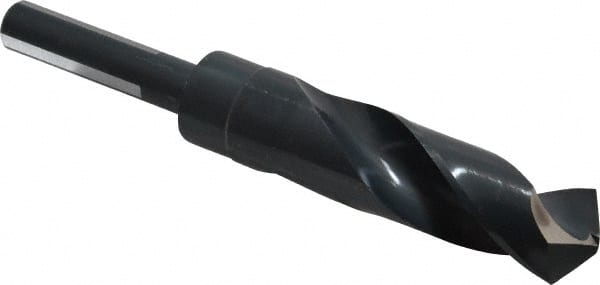 Chicago-Latrobe - 15/16" Drill, 118° Point, High Speed Steel Silver Deming & Reduced Shank Drill Bit - Caliber Tooling