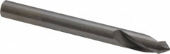 Made in USA - 1/4" Body Diam, 90°, 2-1/2" OAL, Solid Carbide Spotting Drill - Caliber Tooling