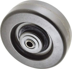 Albion - 6 Inch Diameter x 2 Inch Wide, Phenolic Caster Wheel - 1,200 Lb. Capacity, 2-3/16 Inch Hub Length, 1/2 Inch Axle Diameter, Roller Bearing - Caliber Tooling