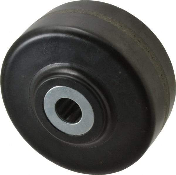 Albion - 6 Inch Diameter x 2-1/2 Inch Wide, Phenolic Caster Wheel - 1,600 Lb. Capacity, 3-1/4 Inch Hub Length, 1 Inch Axle Diameter, Roller Bearing - Caliber Tooling