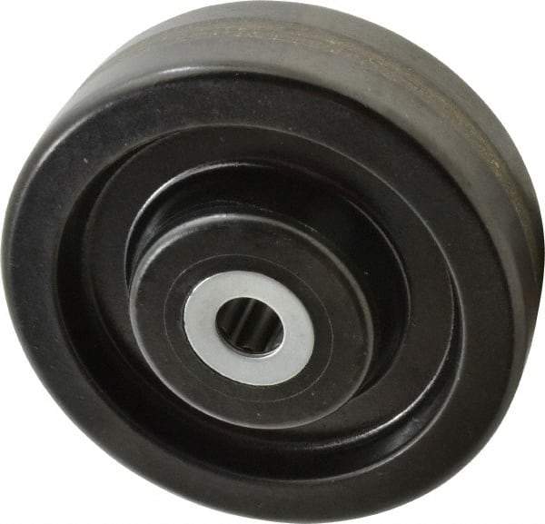 Albion - 8 Inch Diameter x 2-1/2 Inch Wide, Phenolic Caster Wheel - 2,000 Lb. Capacity, 3-1/4 Inch Hub Length, 1 Inch Axle Diameter, Roller Bearing - Caliber Tooling