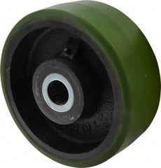 Albion - 8 Inch Diameter x 3 Inch Wide, Polyurethane Caster Wheel - 2,520 Lb. Capacity, 3-1/4 Inch Hub Length, 1-1/4 Inch Axle Diameter, Roller Bearing - Caliber Tooling