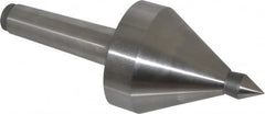 Royal Products - MT4 Taper Shank, 3-3/8" Head Diam 5,700 & 6,865 Lb Capacity Live Center - 3,500 Max RPM, 3.15" Head Length, 3/4" Point Diam, 1-1/8" Point Len, 1,165 Lb Max Workpc, 8-11/16" OAL, 3/4" Tip Diam, Long Point - Caliber Tooling