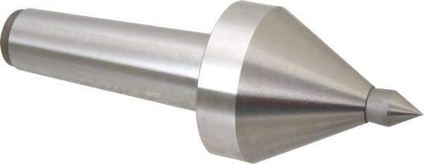 Royal Products - MT5 Taper Shank, 3-3/8" Head Diam 5,700 & 6,865 Lb Capacity Live Center - 3,500 Max RPM, 3.15" Head Length, 3/4" Point Diam, 1-1/8" Point Len, 1,165 Lb Max Workpc, 9-13/16" OAL, 3/4" Tip Diam, Long Point - Caliber Tooling