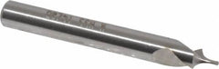 Walter-Titex - Metric Radius Cut 60° Incl Angle High Speed Steel Combo Drill & Countersink - Caliber Tooling