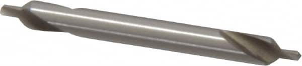 Interstate - #1 Plain Cut 82° Incl Angle High Speed Steel Combo Drill & Countersink - Caliber Tooling