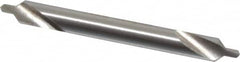 Interstate - #1 Plain Cut 90° Incl Angle High Speed Steel Combo Drill & Countersink - Caliber Tooling