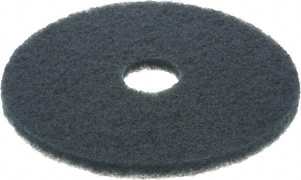 3M - Scrubbing Pad - 17" Machine, Blue Pad, Nylon & Polyester - Caliber Tooling