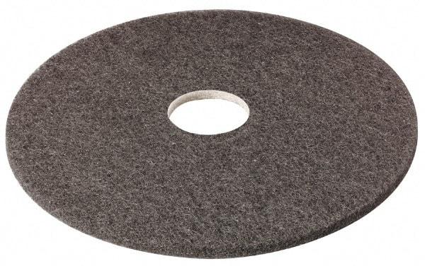 3M - Stripping Pad - 15" Machine, Black Pad, Nylon & Polyester - Caliber Tooling