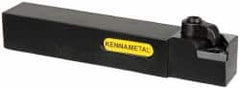 Kennametal - CTAP, Left Hand Cut, 3° Lead Angle, 3/4" Shank Height x 3/4" Shank Width, Positive Rake Indexable Turning Toolholder - 4-1/2" OAL, TP..32. Insert Compatibility, Series Kendex - Caliber Tooling