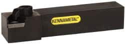 Kennametal - CTGP, Right Hand Cut, 0° Lead Angle, 3/4" Shank Height x 3/4" Shank Width, Positive Rake Indexable Turning Toolholder - 4" OAL, TN..32. Insert Compatibility, Series Kendex - Caliber Tooling