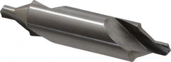 Interstate - #18 Bell Cut 60° Incl Angle High Speed Steel Combo Drill & Countersink - Caliber Tooling