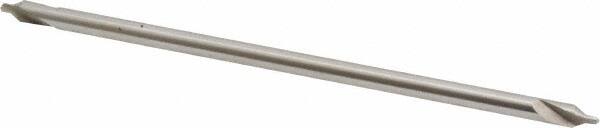 Interstate - #2 Plain Cut 60° Incl Angle High Speed Steel Combo Drill & Countersink - Caliber Tooling