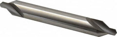 Interstate - #7 Plain Cut 60° Incl Angle High Speed Steel Combo Drill & Countersink - Caliber Tooling