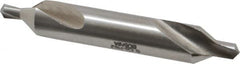 Interstate - #5 Plain Cut 60° Incl Angle Cobalt Combo Drill & Countersink - Caliber Tooling