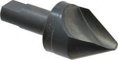 M.A. Ford - 1-1/2" Head Diam, 3/4" Shank Diam, 1 Flute 60° High Speed Steel Countersink - Caliber Tooling