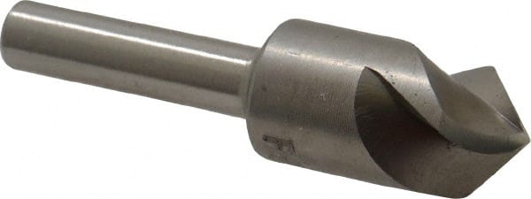 M.A. Ford - 1/2" Head Diam, 1/4" Shank Diam, 3 Flute 90° High Speed Steel Countersink - Caliber Tooling